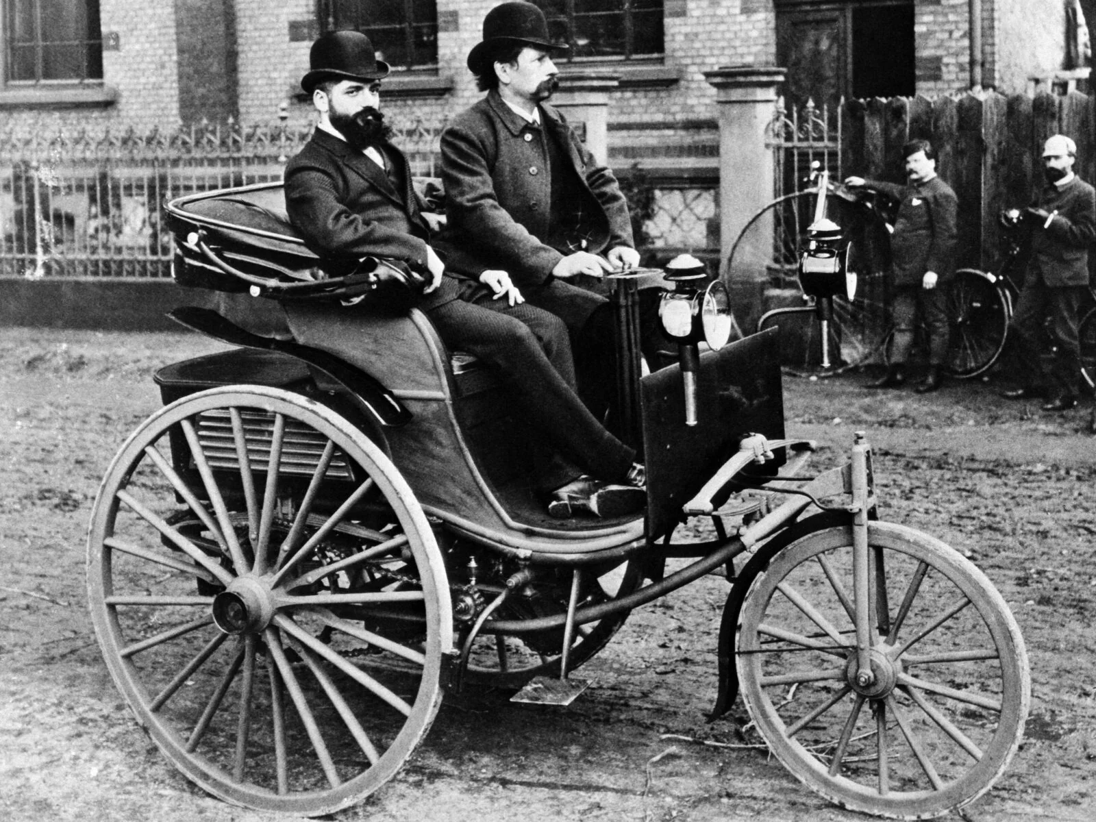 Carl Benz erste Reise mit dem Auto