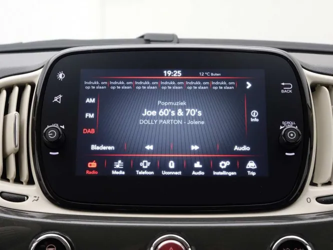 Fiat 500 1.0 Hybrid lounge + pano + parking Image 10