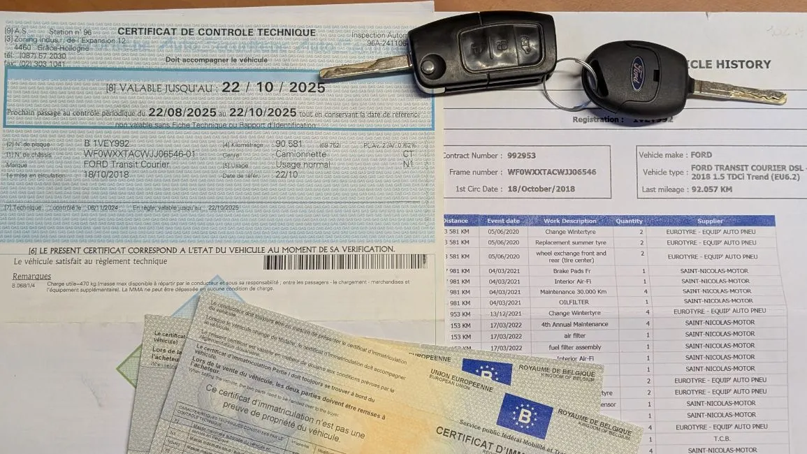 Ford Transit Courier 1.5 Tdci Airco Warranty Image 15