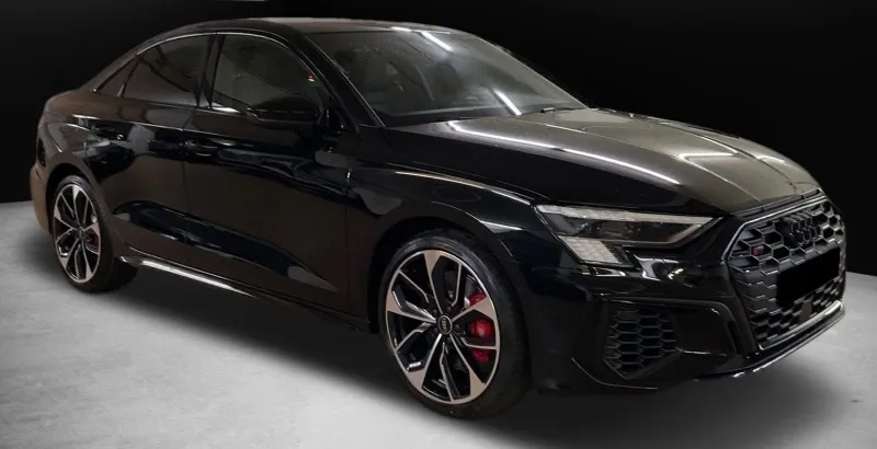 Audi S3 Sedan =NEW= Panorama/Titan Black Optic Гаранция Image 1