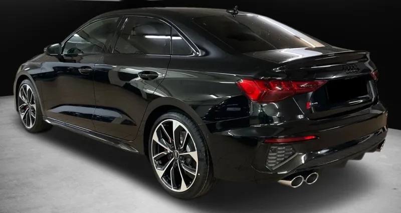 Audi S3 Sedan =NEW= Panorama/Titan Black Optic Гаранция Image 2