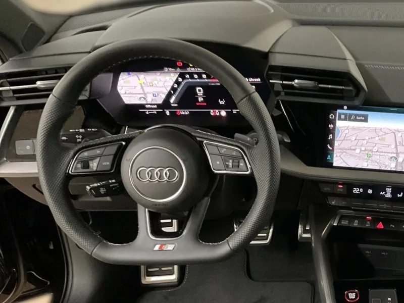 Audi S3 Sedan =NEW= Panorama/Titan Black Optic Гаранция Image 7