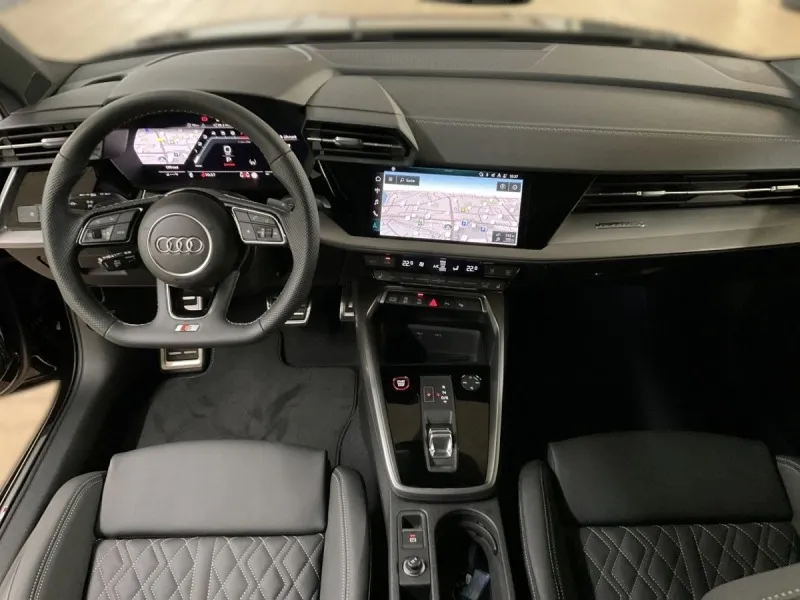 Audi S3 Sedan =NEW= Panorama/Titan Black Optic Гаранция Image 8