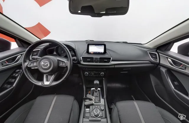 Mazda 3 Sedan 2,0 (120) SKYACTIV-G Optimum 6AT 4ov - 1.Omistaja / Lohkolämmitin / Peruutuskamera / Image 9